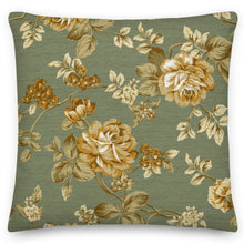 Load image into Gallery viewer, large gold cushion