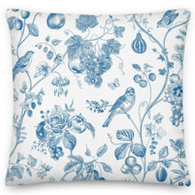 Load image into Gallery viewer, Vintage Fruit Forest Pillow