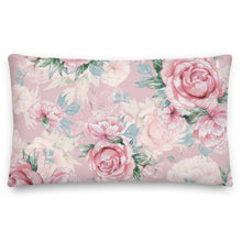 Load image into Gallery viewer, shabby chick pink pillow