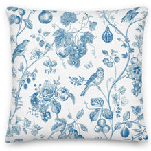 Load image into Gallery viewer, Vintage Fruit Forest Pillow