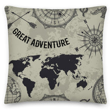Load image into Gallery viewer, Great Adventure Premium Pillow