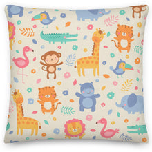 Load image into Gallery viewer, Jungle Animal Cushion