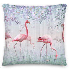 Load image into Gallery viewer, Flamingo cushion