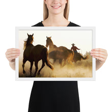 Load image into Gallery viewer, Wild West Framed Poster