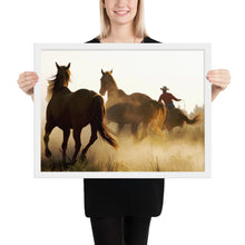 Load image into Gallery viewer, Wild West Framed Poster