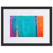Load image into Gallery viewer, Caribbean Paint Framed Poster - Black Frame