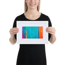 Load image into Gallery viewer, Caribbean Paint Framed - White Frame