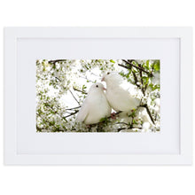 Load image into Gallery viewer, Love Birds Matte Paper Framed Poster