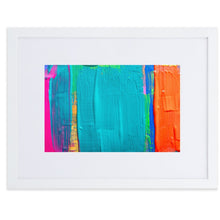 Load image into Gallery viewer, Caribbean Paint Framed - White Frame