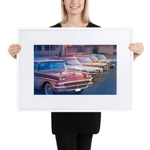 Load image into Gallery viewer, Vintage Car Framed Poster