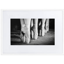 Load image into Gallery viewer, Ballet Dancer Matte Paper Framed Poster