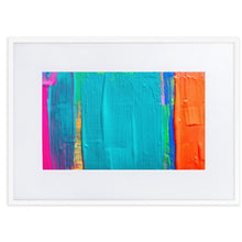 Load image into Gallery viewer, tropical painting white frame