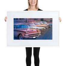 Load image into Gallery viewer, Vintage Car Framed Poster