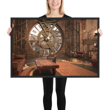 Load image into Gallery viewer, Steam Punk Room Framed Poster
