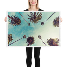 Load image into Gallery viewer, Los Angeles Palm Trees Framed Poster