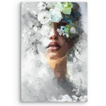 Load image into Gallery viewer, Flower Crown Oil Painting Wall Art Thin canvas
