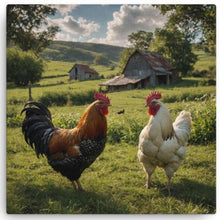 Load image into Gallery viewer, Chicken Farm Canvas