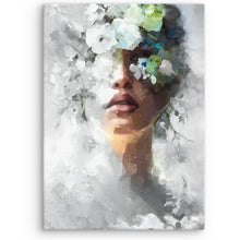 Load image into Gallery viewer, Flower Crown Oil Painting Wall Art Thin canvas