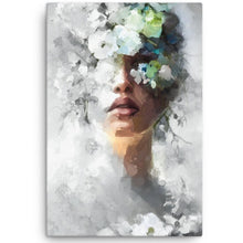 Load image into Gallery viewer, Flower Crown Oil Painting Wall Art Thin canvas