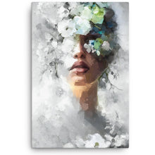 Load image into Gallery viewer, Flower Crown Oil Painting Wall Art Thin canvas