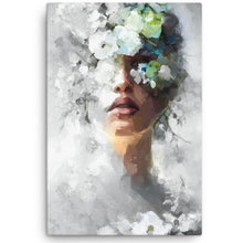 Load image into Gallery viewer, Flower Crown Oil Painting Wall Art Thin canvas