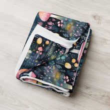 Load image into Gallery viewer, Magical Forest Throw Over Blanket