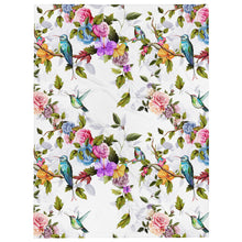 Load image into Gallery viewer, rose garden throw over blanket