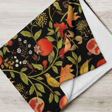 Load image into Gallery viewer, winter apple throw over folded up