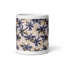 Load image into Gallery viewer, Swanky Palm White Glossy Mug