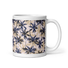 Load image into Gallery viewer, Swanky Palm White Glossy Mug