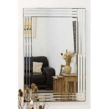 Load image into Gallery viewer, Oakley Triple Edge Bevelled Dress Mirror - MULTIPLE SIZES AVAILABLE
