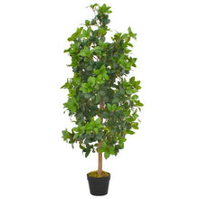 Load image into Gallery viewer, 120 cm Artificial Plant Laurel Tree with Pot Green
