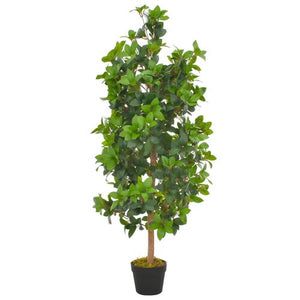 120 cm Artificial Plant Laurel Tree with Pot Green