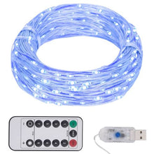 Load image into Gallery viewer, 15 m LED  Blue String Lights
