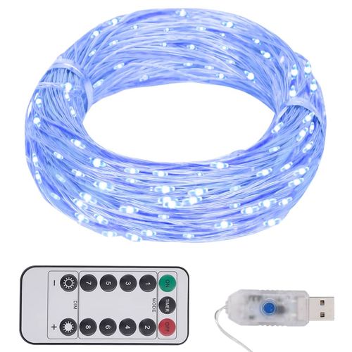 15 m LED  Blue String Lights