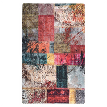 Load image into Gallery viewer, None Slip Machine Washable Rectangle Rug -MULTICOLOURED - MULTIPLE SIZES AVAILABLE
