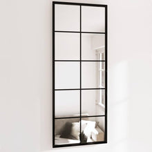 Load image into Gallery viewer, Tiled Wall Mirror Black Metal - MULTIPLE SIZES AVAILABLE
