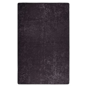 None Slip Washable Rectangle Rug - ANTHRACITE- MULTIPLE SIZES AVAILABLE