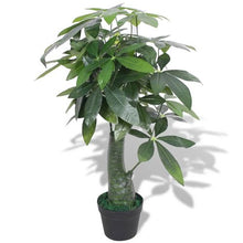 Load image into Gallery viewer, 85 cm Artificial Fortune Tree Plant with Pot Green
