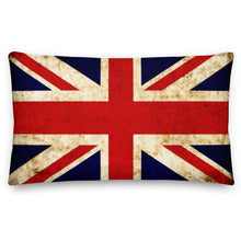 Load image into Gallery viewer, British flag cushion
