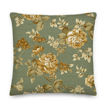 Load image into Gallery viewer, Vintage Rose Premium Pillow
