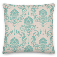 Load image into Gallery viewer, Luxury Turquoise Premium Pillow
