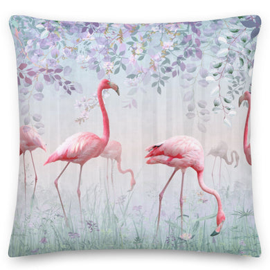 Flamingo cushion