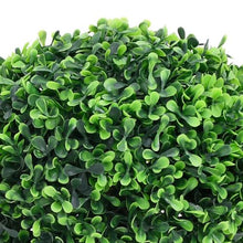 Load image into Gallery viewer, 32 Artificial Boxwood Plants x  2 Pack With Pots Ball Shaped
