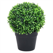 Load image into Gallery viewer, Artificial boxwood shrub
