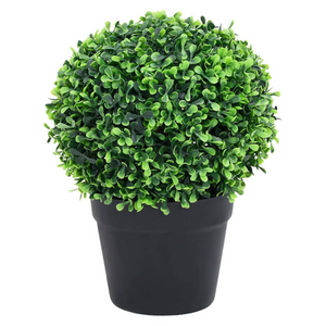 Artificial boxwood shrub