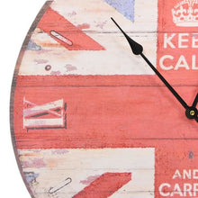 Load image into Gallery viewer, Vintage British Flag Wall Clock
