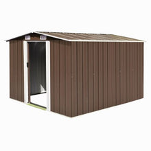 Load image into Gallery viewer, Brown Metal Shed
