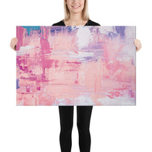 Load image into Gallery viewer, Pink Oil Painting Canvas
