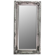 Load image into Gallery viewer, Carved Louis Wall Mirror - Silver
